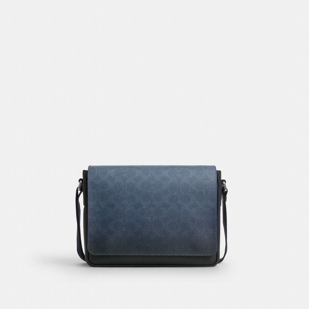 Jack Messenger Bag In Ombre Signature Canvas