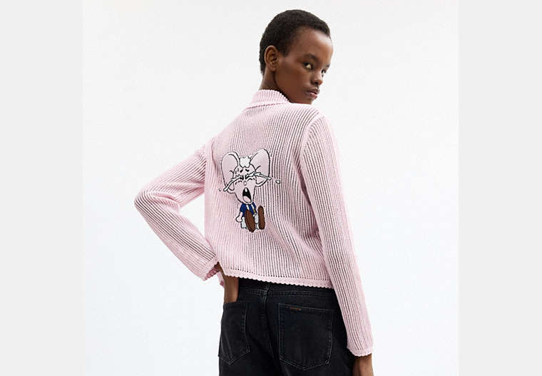 Coach | Brain Dead Kachi Mouse Cardigan In Organic Cotton