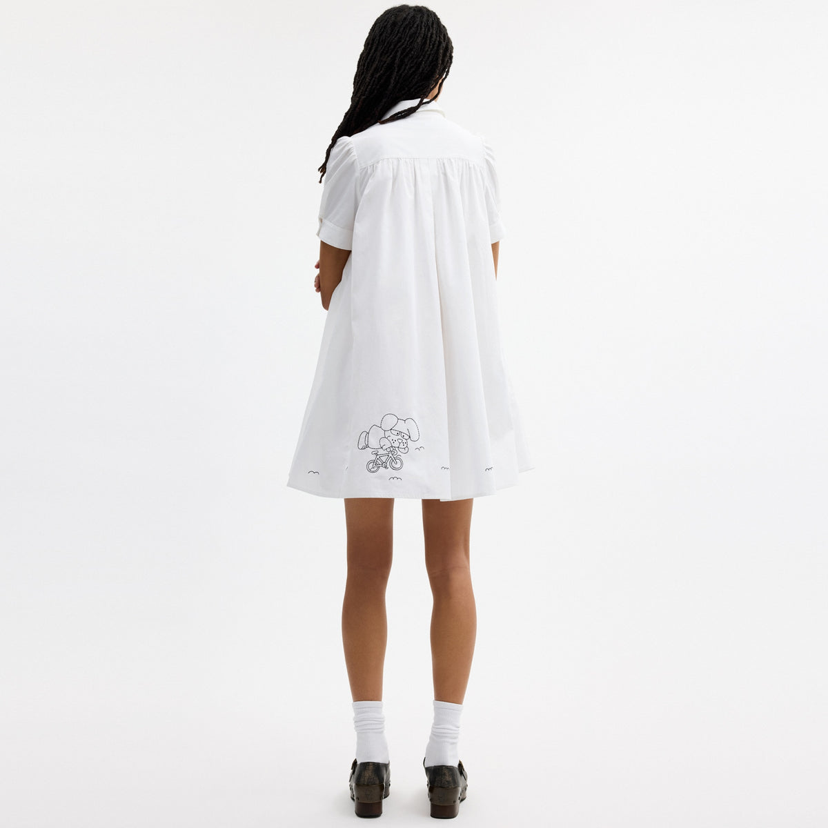Coach | Brain Dead Embroidered Shirt Dress