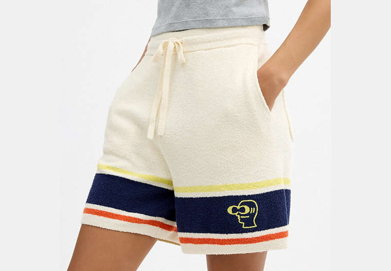 Coach | Brain Dead Striped Knit Shorts