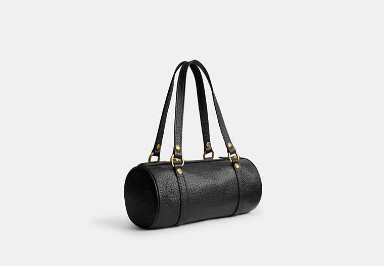 Kisslock Barrel Bag