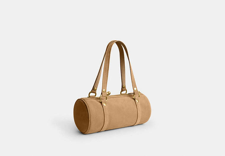 Kisslock Barrel Bag