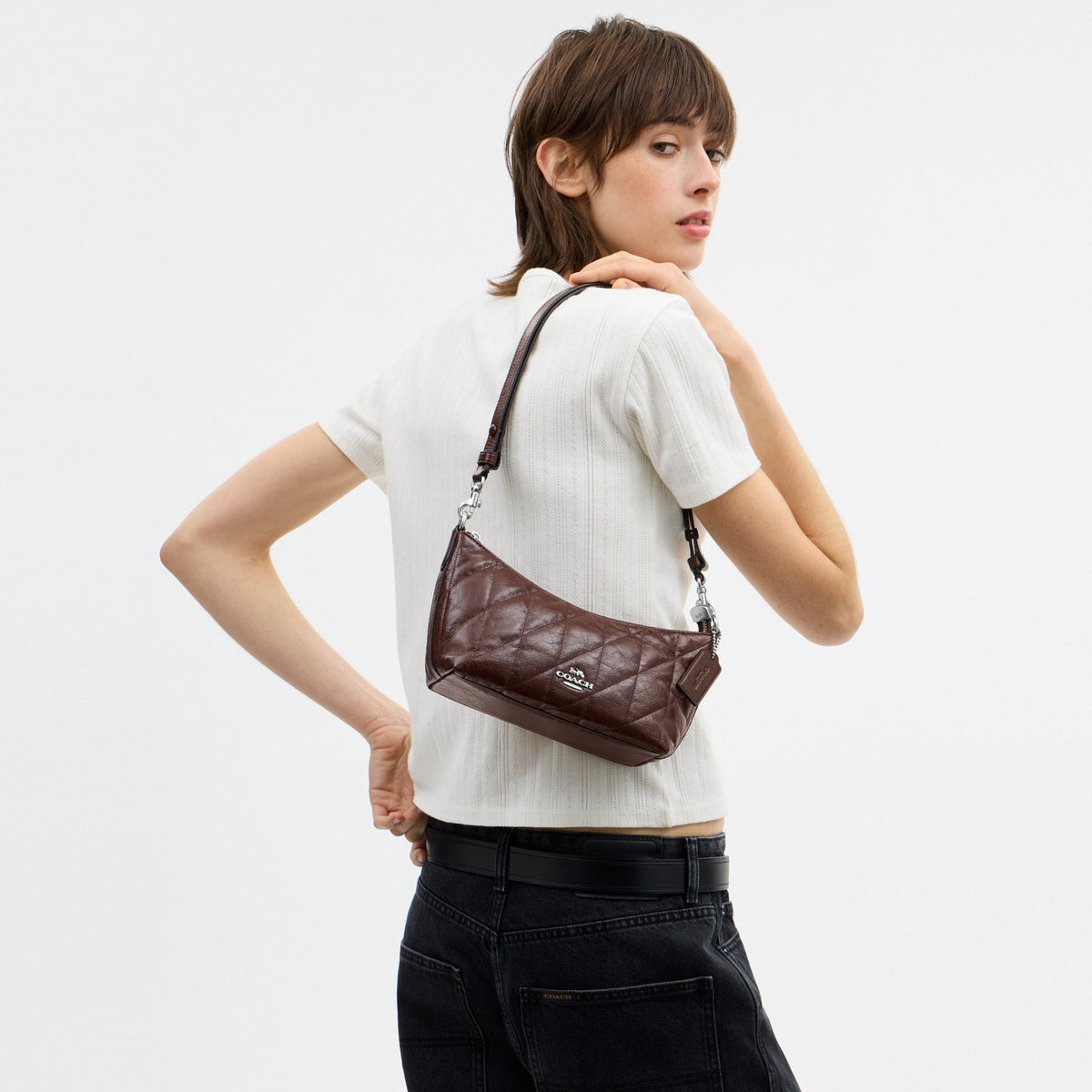 Caitlin Shoulder Bag With Quilting