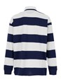 Polo ralph lauren "Big Fit" Blue Polo Shirt with Classic Collar and All-Over Striped Motif in Cotton Man