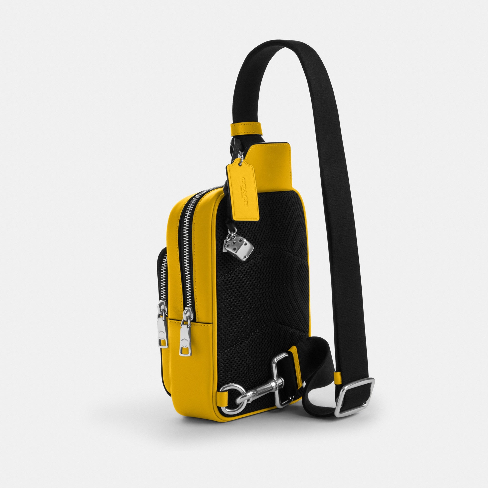 Racer Sling Pack In Signature Canvas With Charms