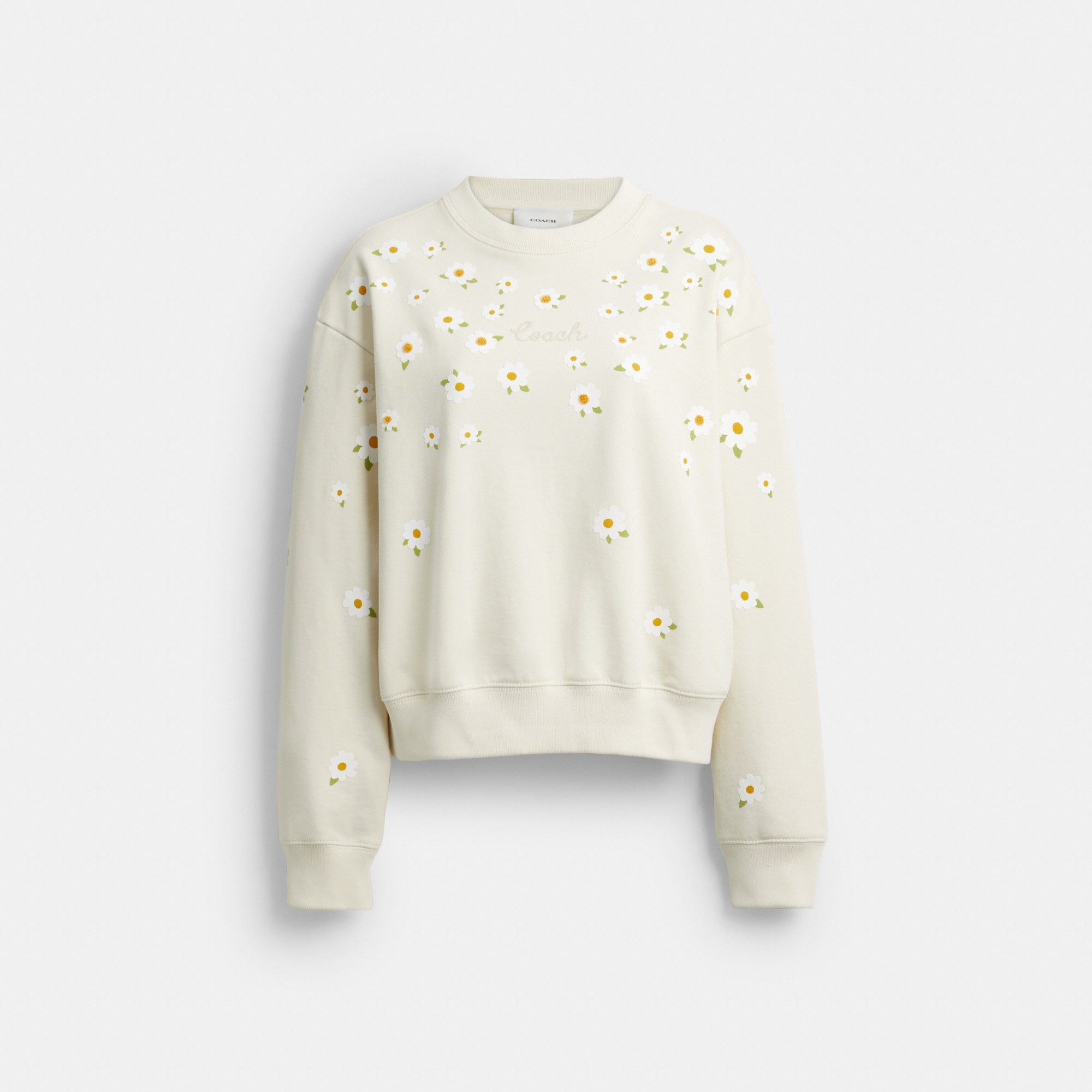 Floral Crewneck Sweatshirt