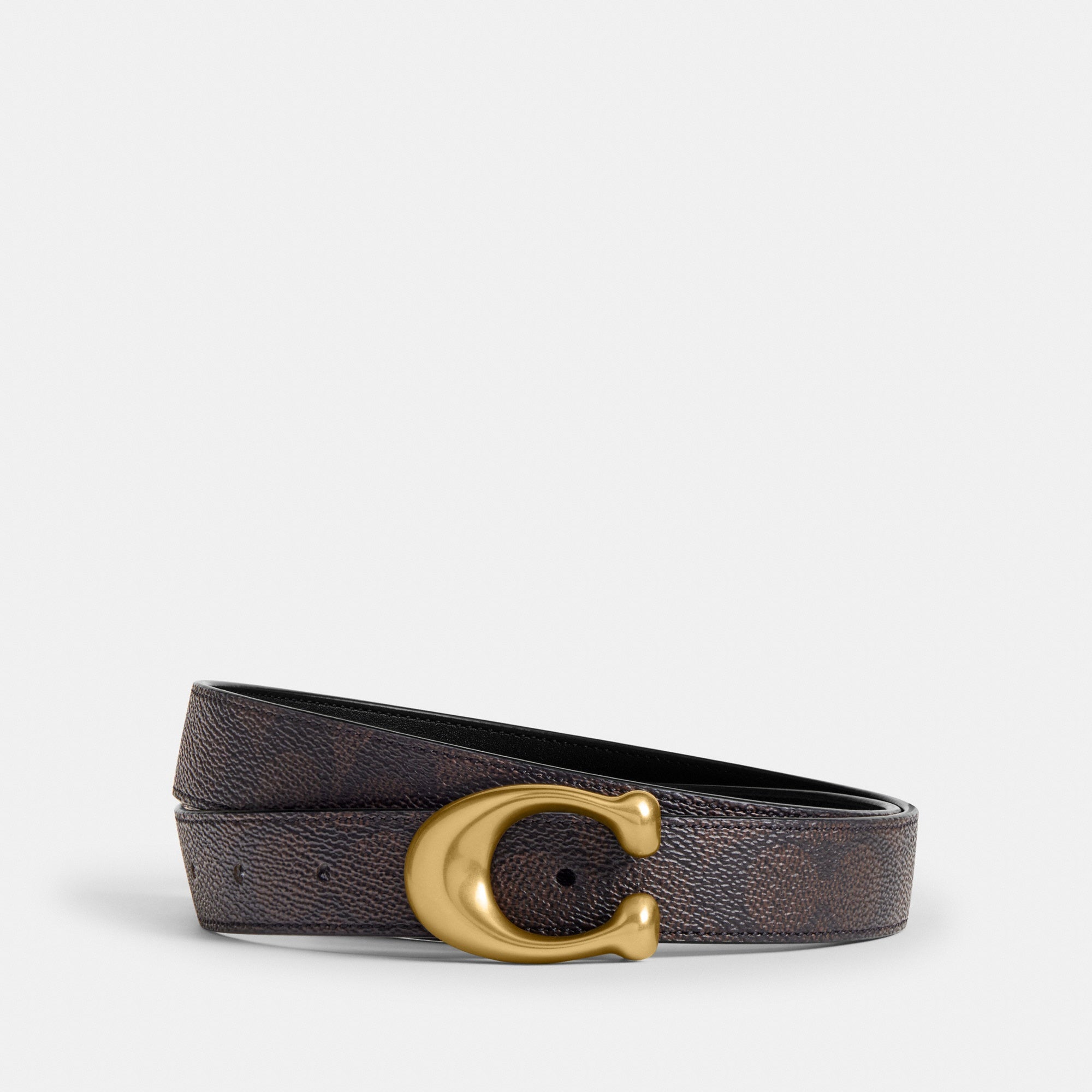 Sculpted C Buckle Reversible Belt, 25 Mm