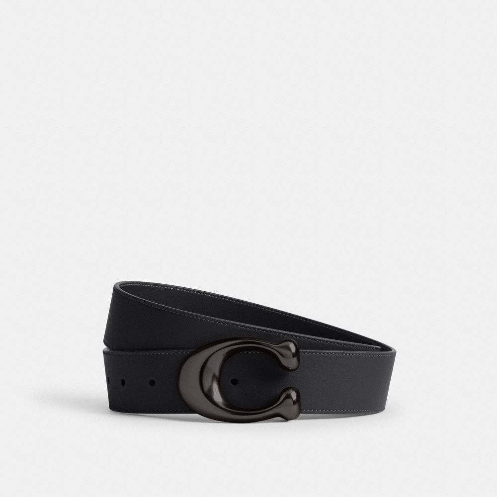 Sculpted C Buckle Reversible Belt, 38 Mm