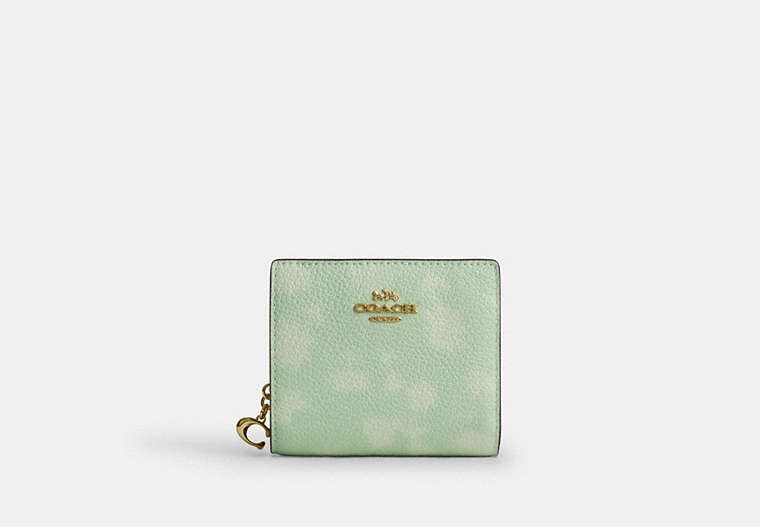 Snap Wallet With Floral Print