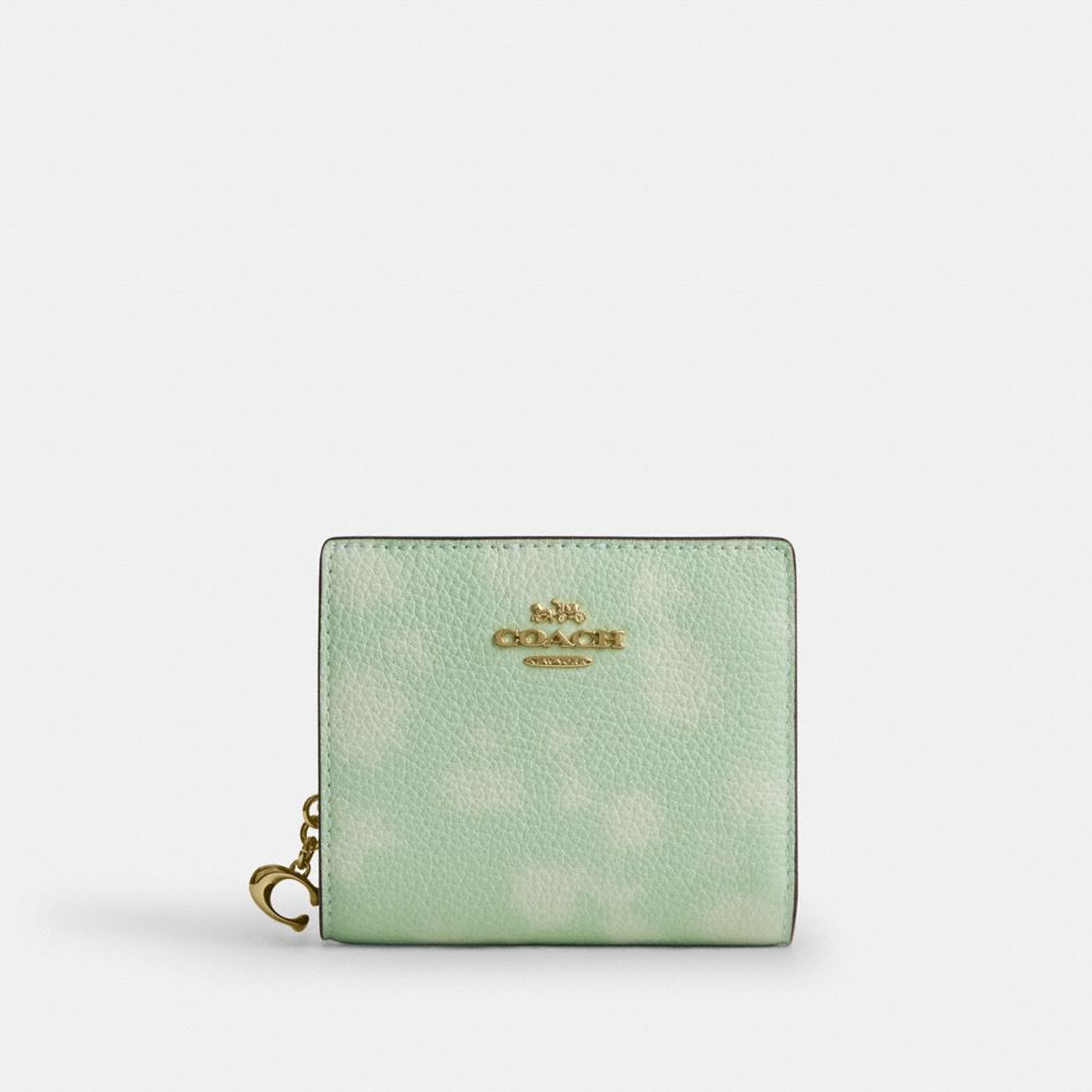 Snap Wallet With Floral Print