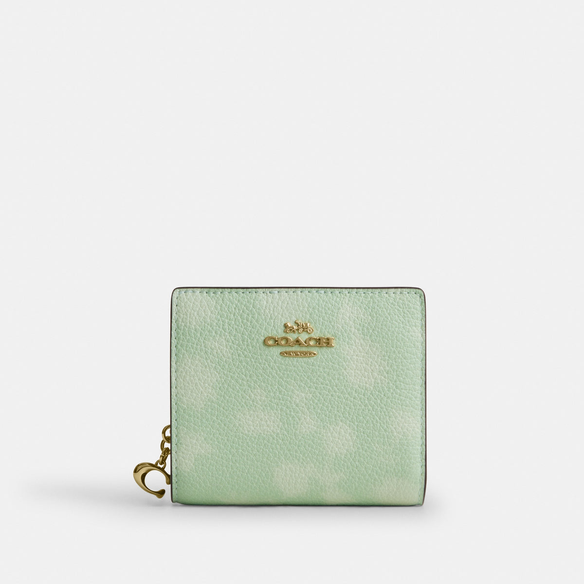 Snap Wallet With Floral Print