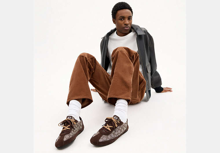 Soft Sneaker In Signature Jacquard