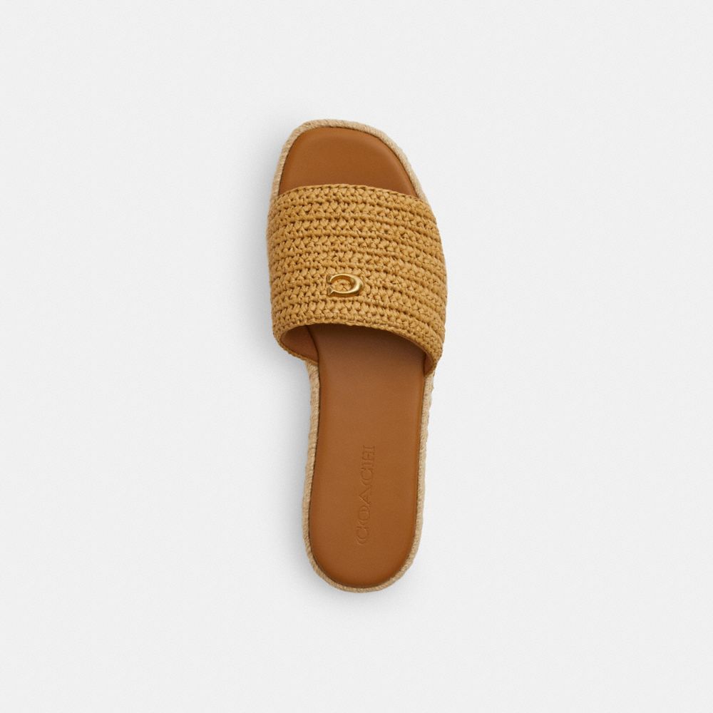 Holly Sandal With Quilting