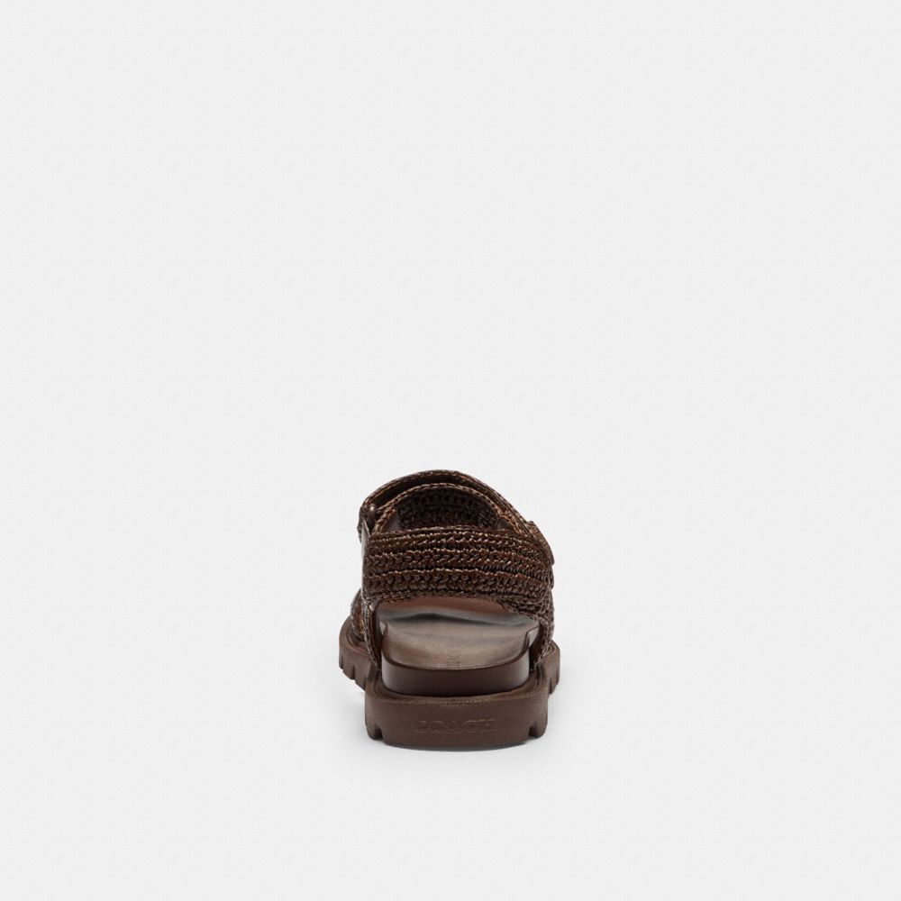 Brynn Raffia Sandal