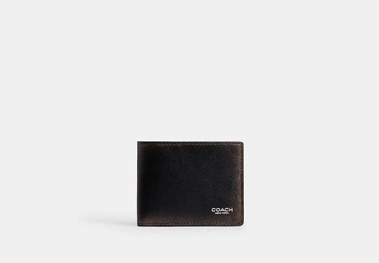 Slim Billfold Wallet In Loved Leather