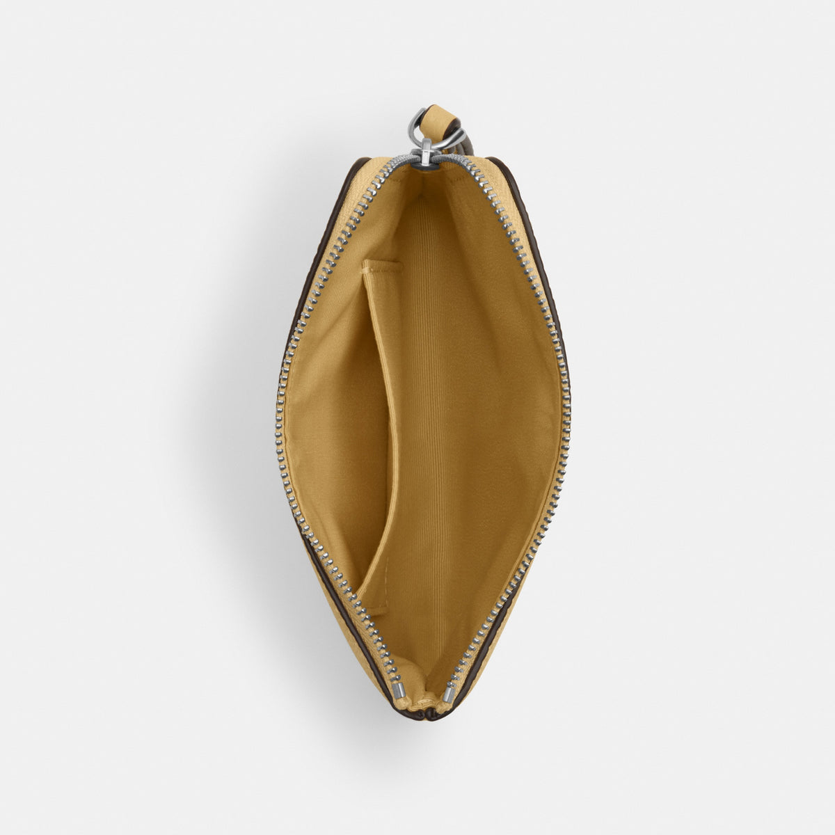 Corner Zip Wristlet With Floral Print