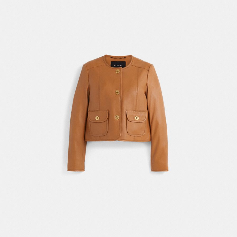 Restored Cardi Leather Jacket