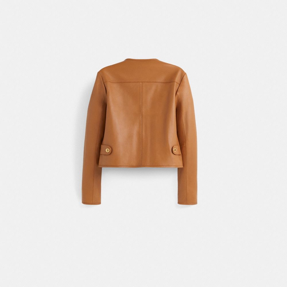 Restored Cardi Leather Jacket