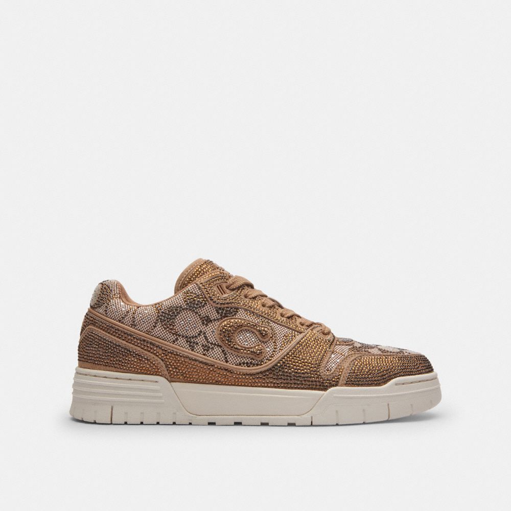 Soho Sneaker In Crystal Signature Jacquard