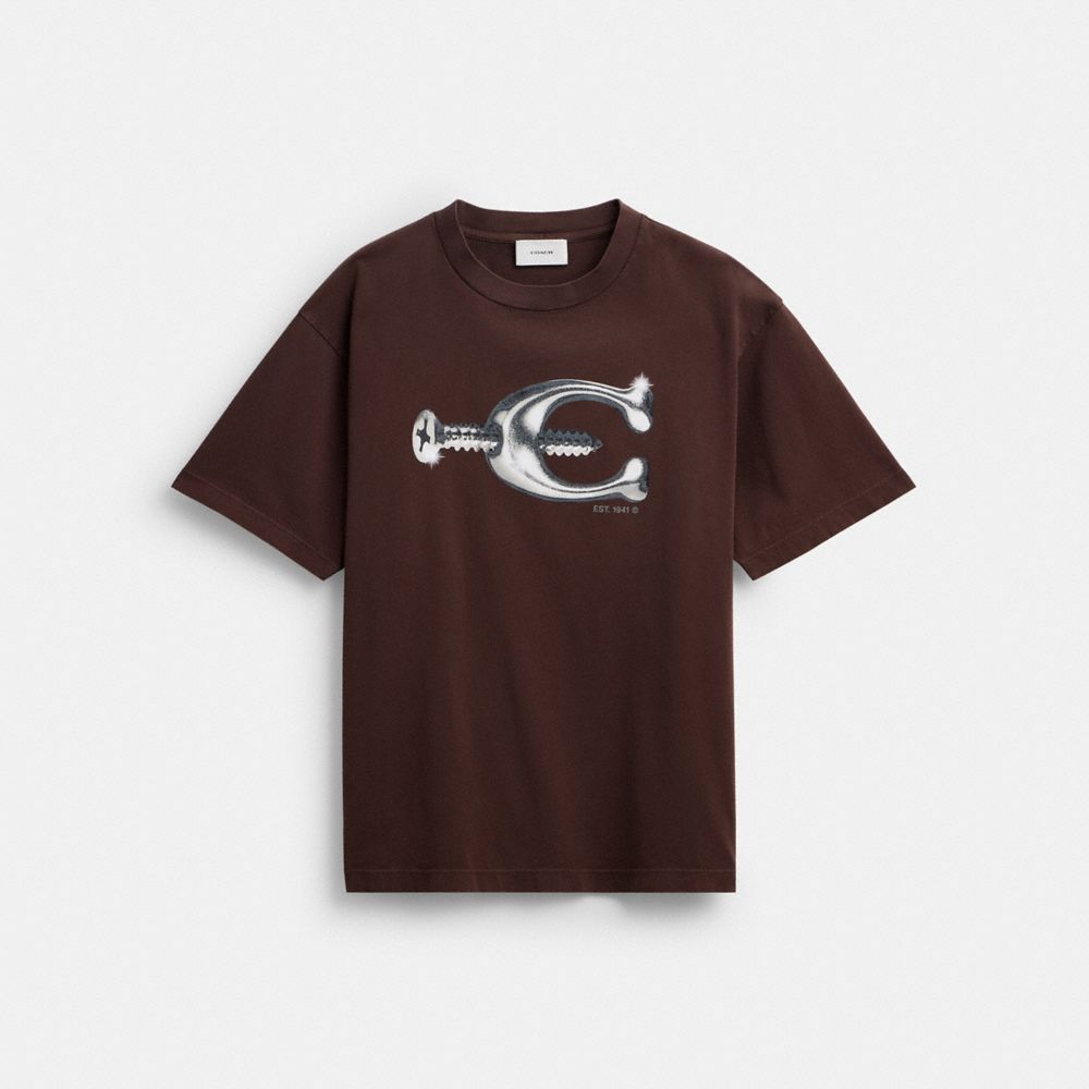 Hardware Relaxed T-Shirt In Organic Cotton