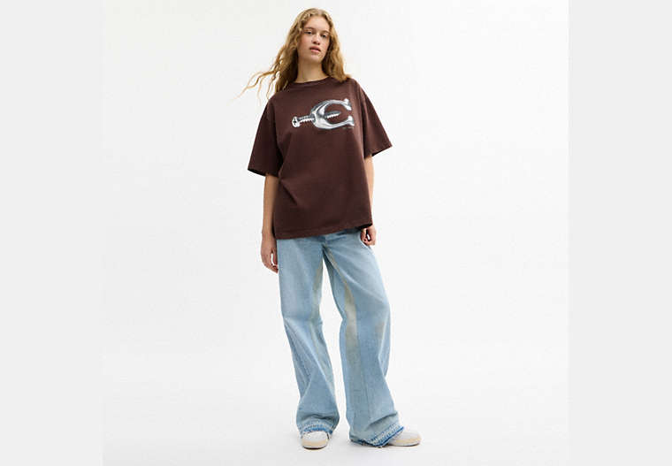 Hardware Relaxed T-Shirt In Organic Cotton