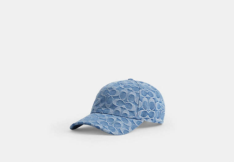 Signature Denim Baseball Hat
