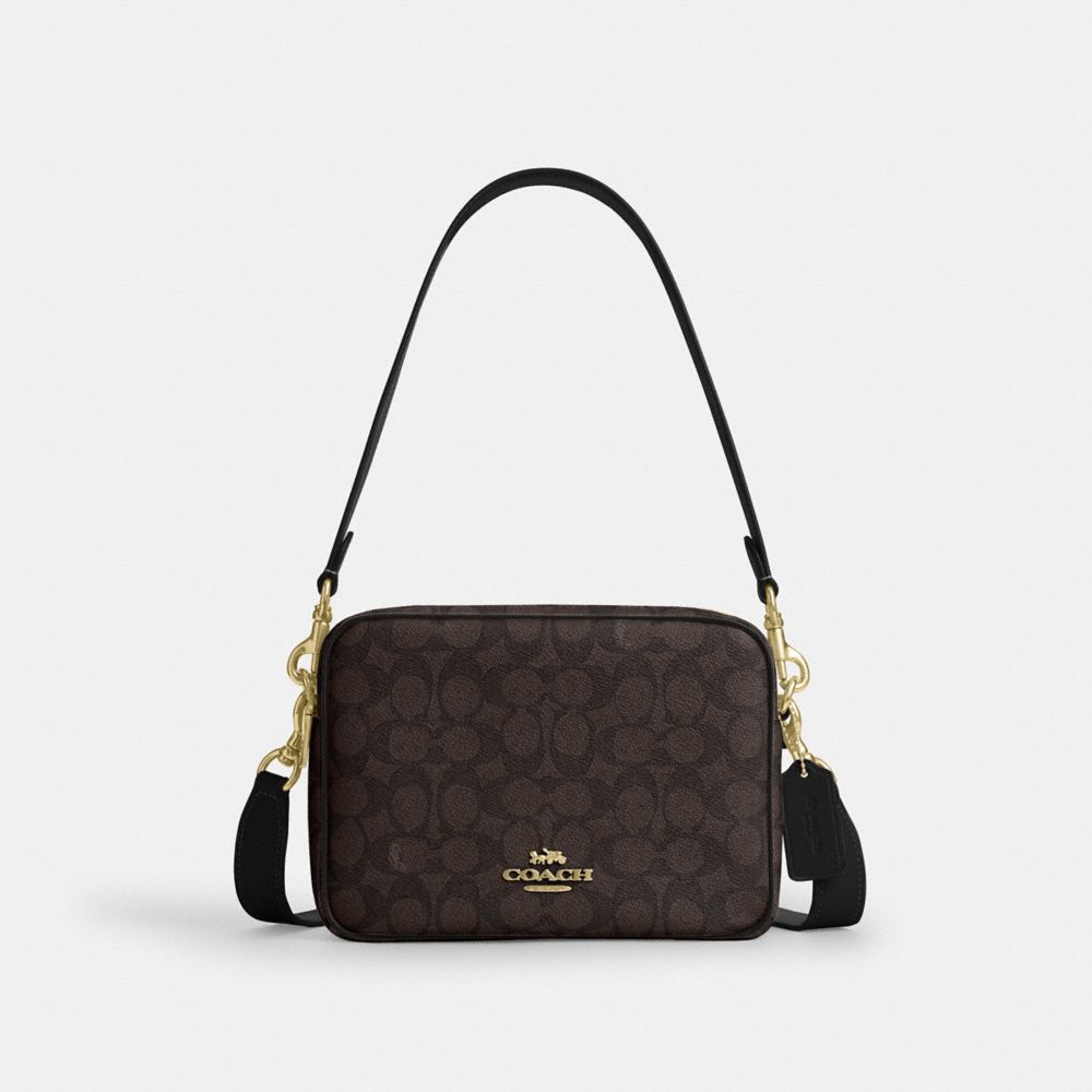 Carey Crossbody Bag In Signature Canvas