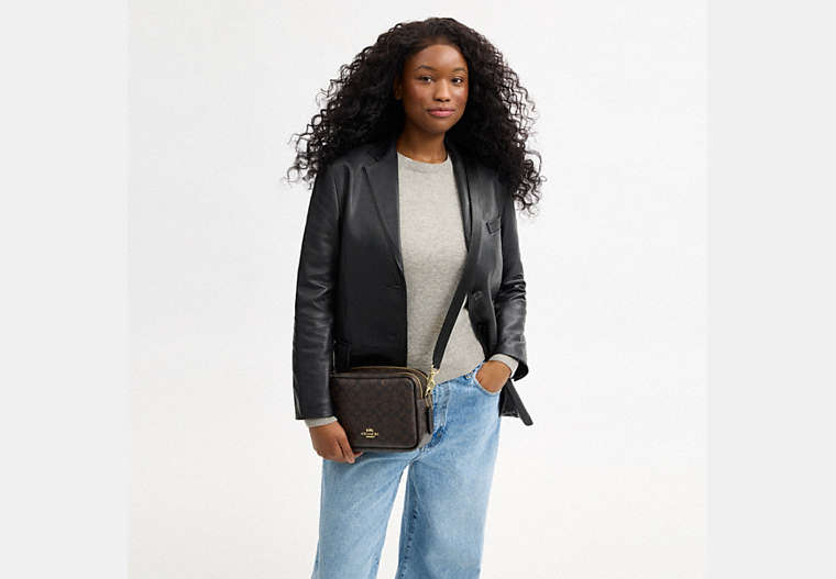 Carey Crossbody Bag In Signature Canvas