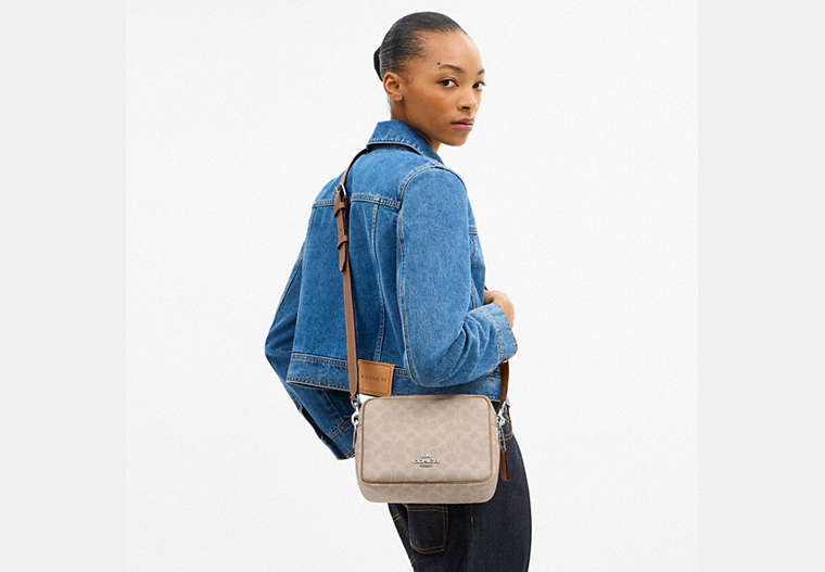 Carey Crossbody Bag In Signature Canvas