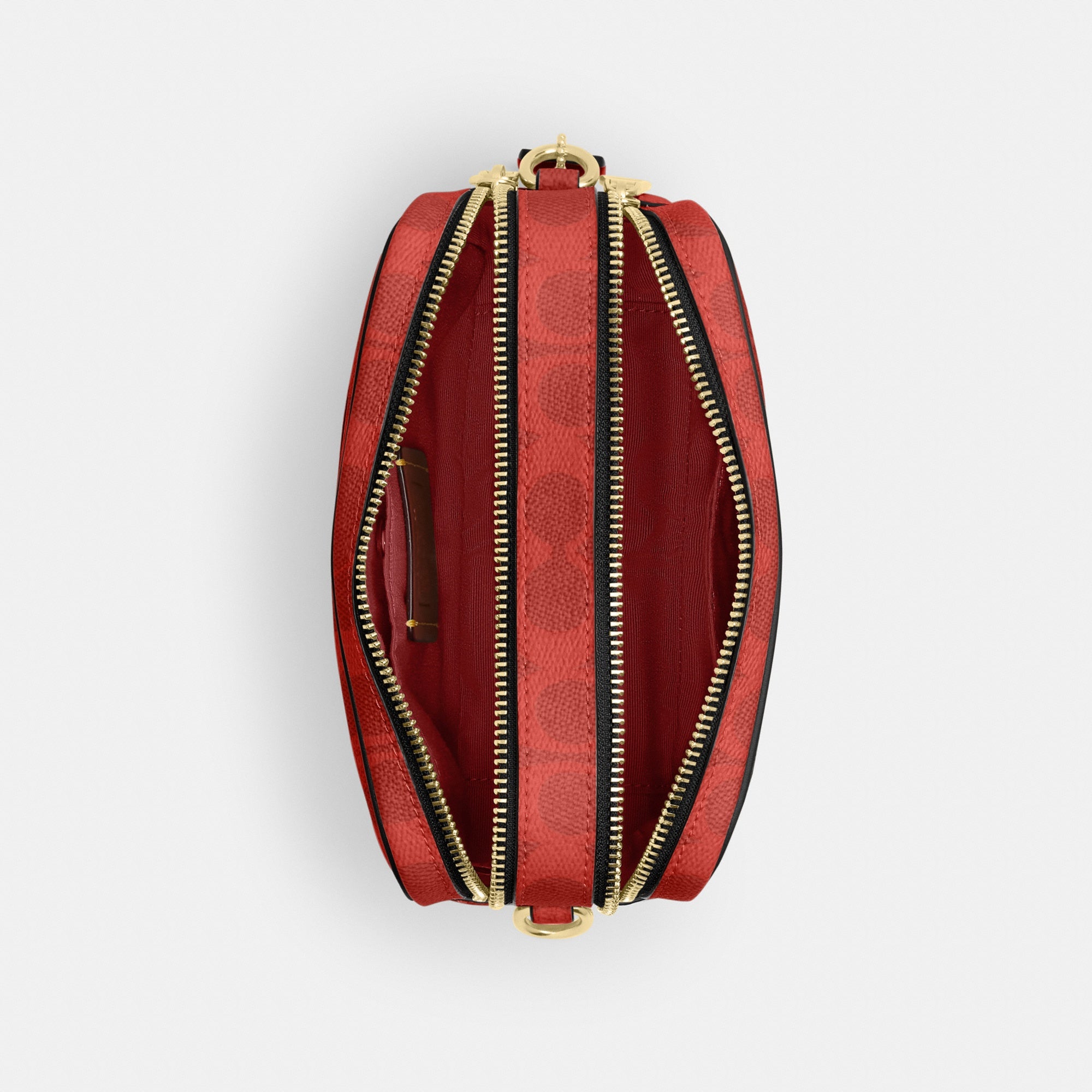 Mini Carey Crossbody Bag In Signature Canvas