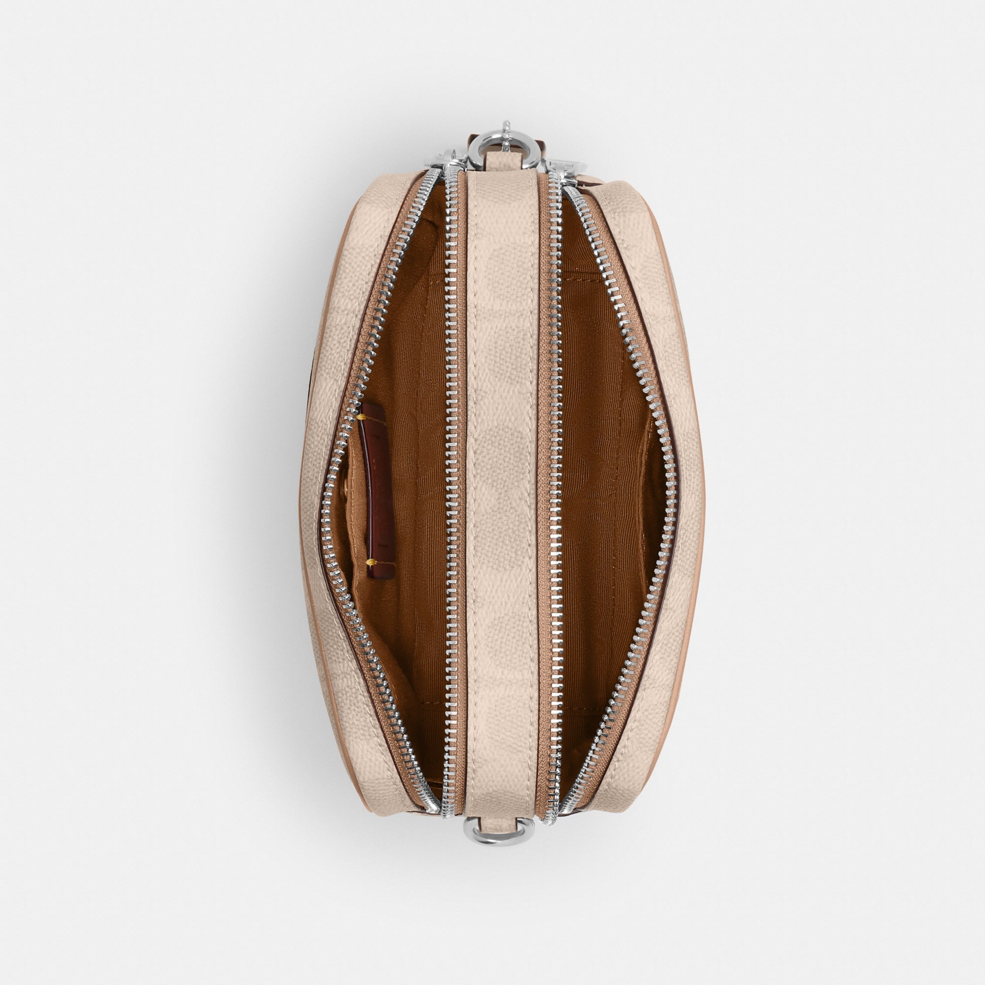 Mini Carey Crossbody Bag In Signature Canvas