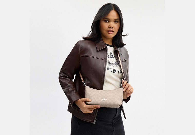 Caitlin Shoulder Bag In Signature Canvas