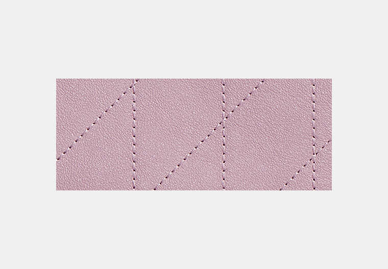 Long Zip Around Wallet With Quilting