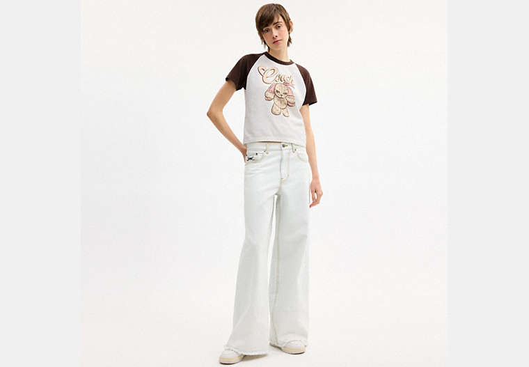 Floppy Stuffie Raglan T-Shirt In Organic Cotton