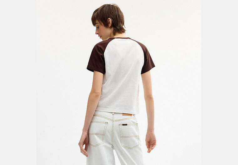 Floppy Stuffie Raglan T-Shirt In Organic Cotton