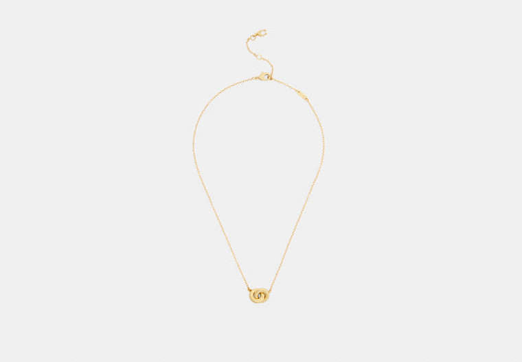 Interlock Pendant Necklace