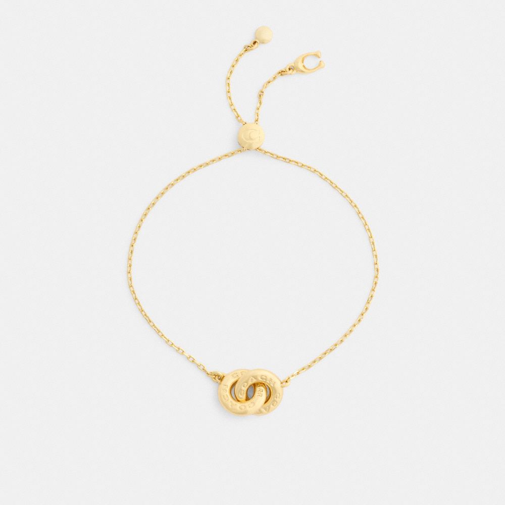 Interlock Slider Bracelet