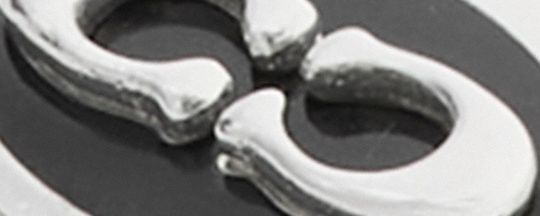 Signature Link Enamel Chain Linear Bracelet