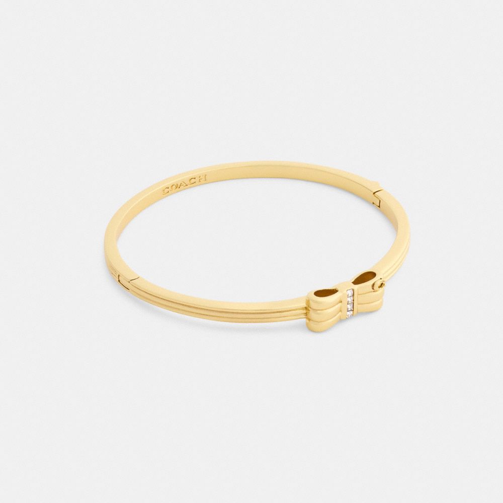 Bow Hinged Bangle