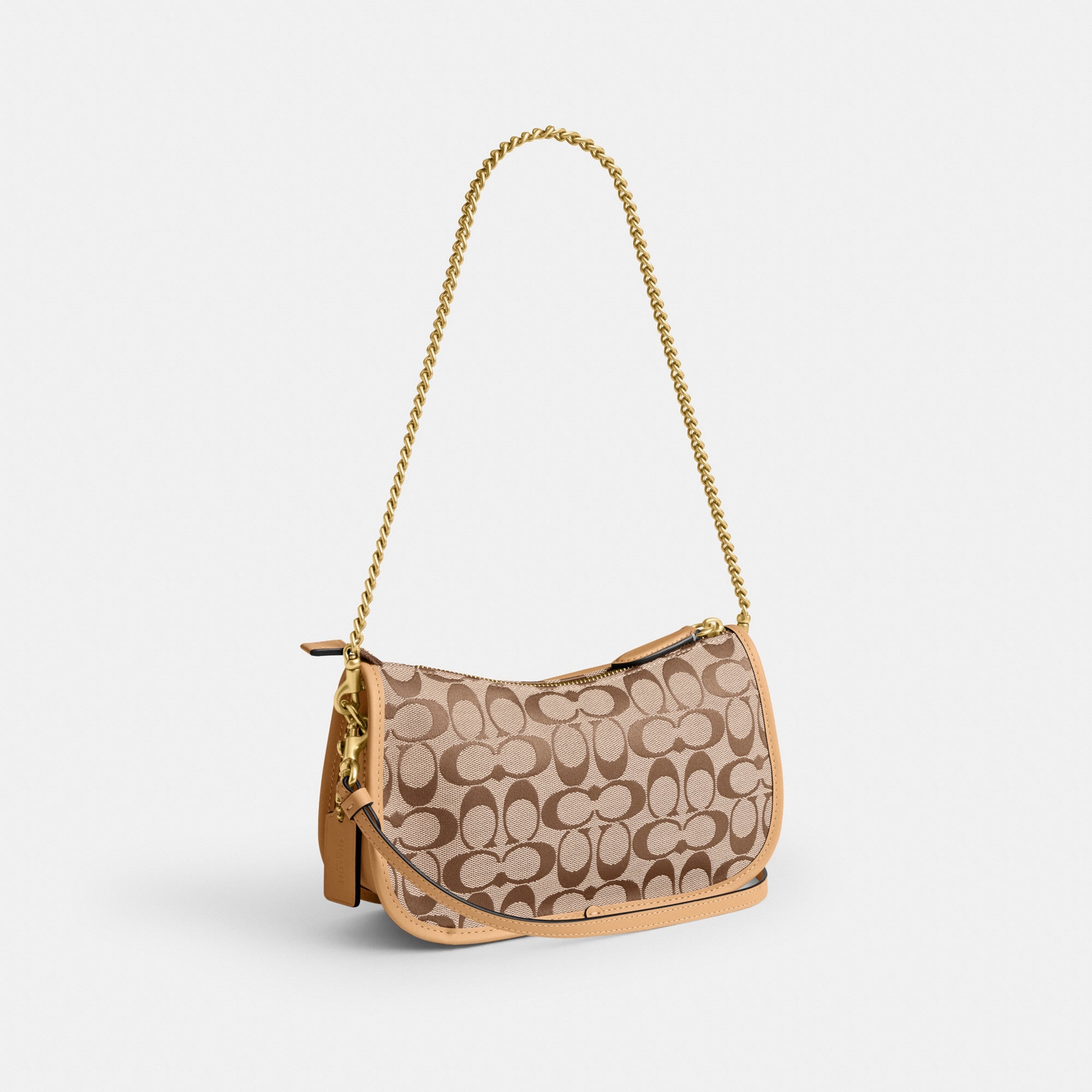 Twin Turnlock Waverly Bag In Signature Jacquard