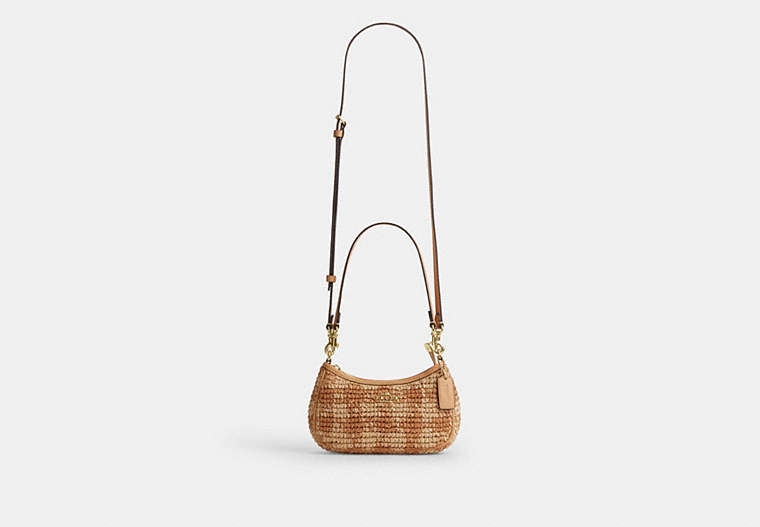 Teri Mini Crossbody Bag With Gingham Print