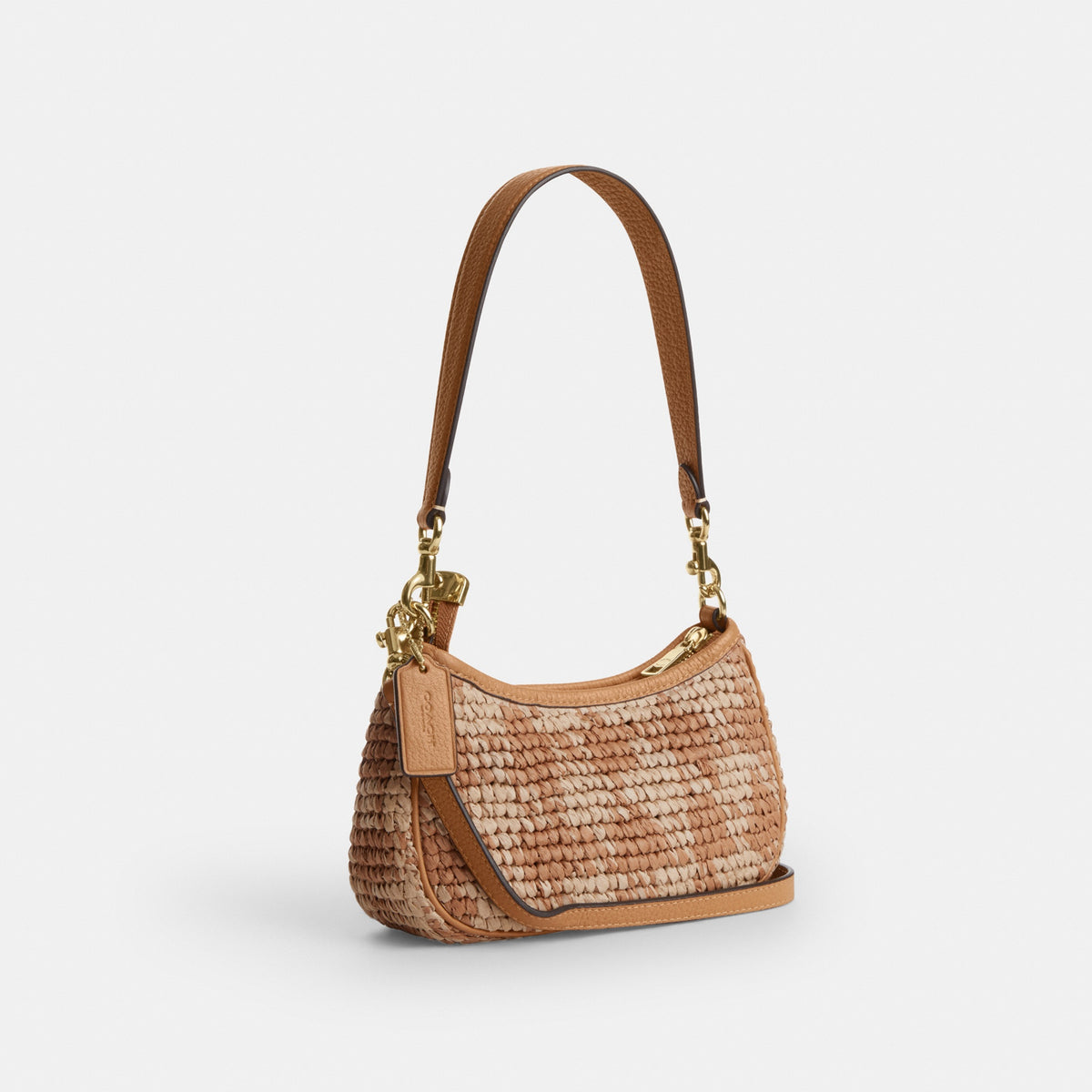 Teri Mini Crossbody Bag With Gingham Print