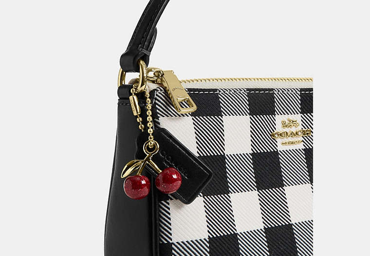 Nolita 19 With Gingham Print And Charm