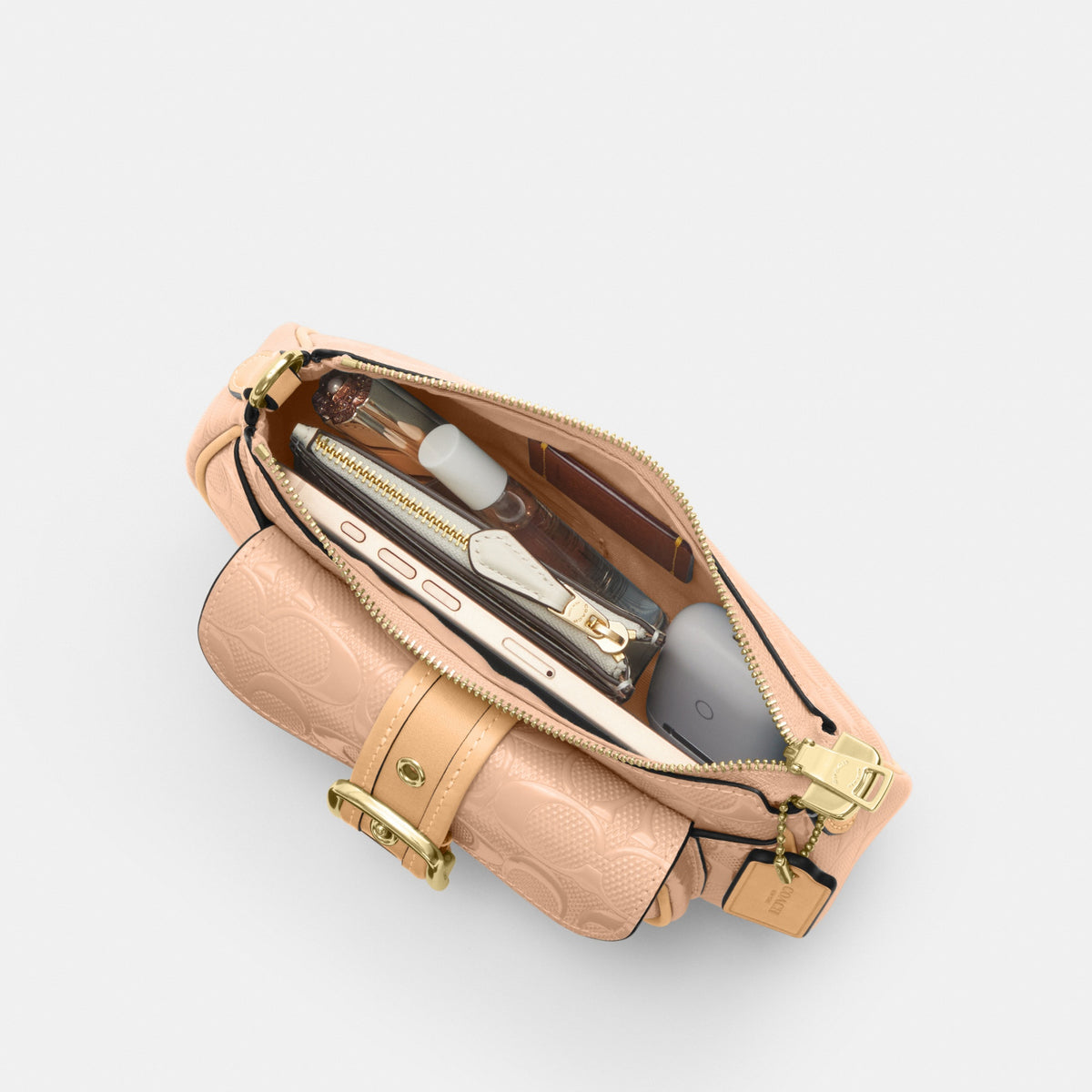 Ashton Mini Shoulder Bag In Signature Leather