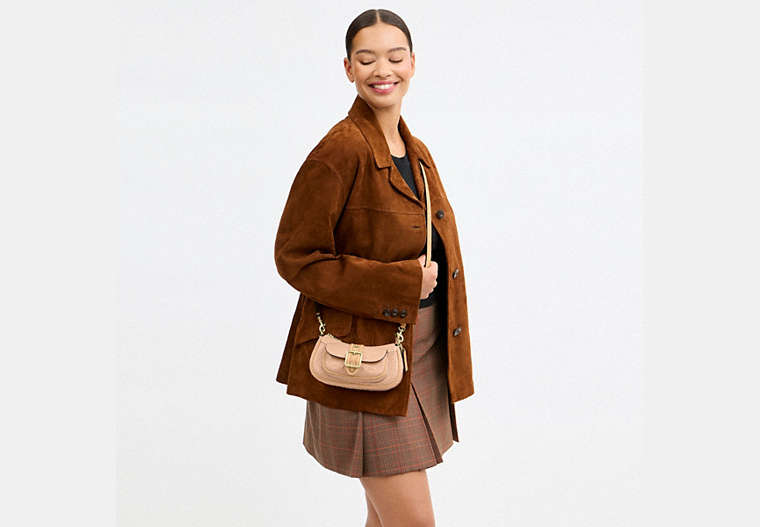 Ashton Mini Shoulder Bag In Signature Leather