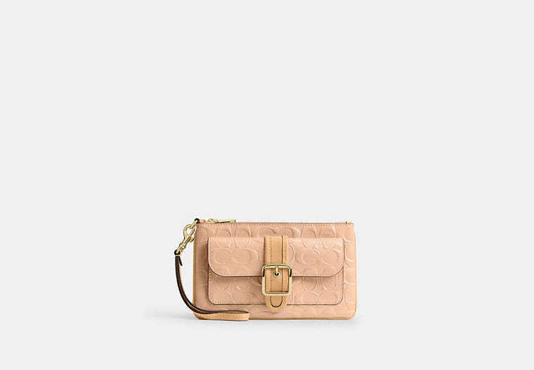 Ashton Wristlet In Signature Leather
