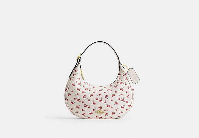 Emily Shoulder Bag With Cherry Print