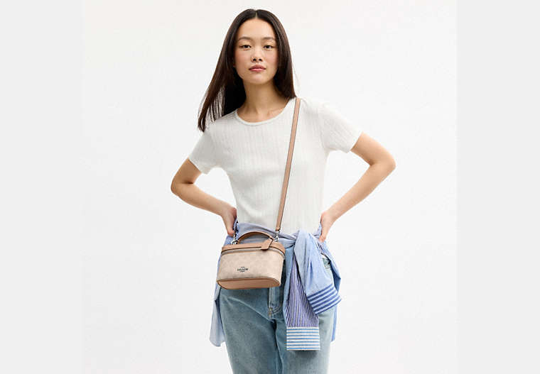 Rainer Crossbody Bag 18 In Signature Canvas