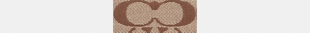 Essential Small Zip Around Card Case In Signature Jacquard