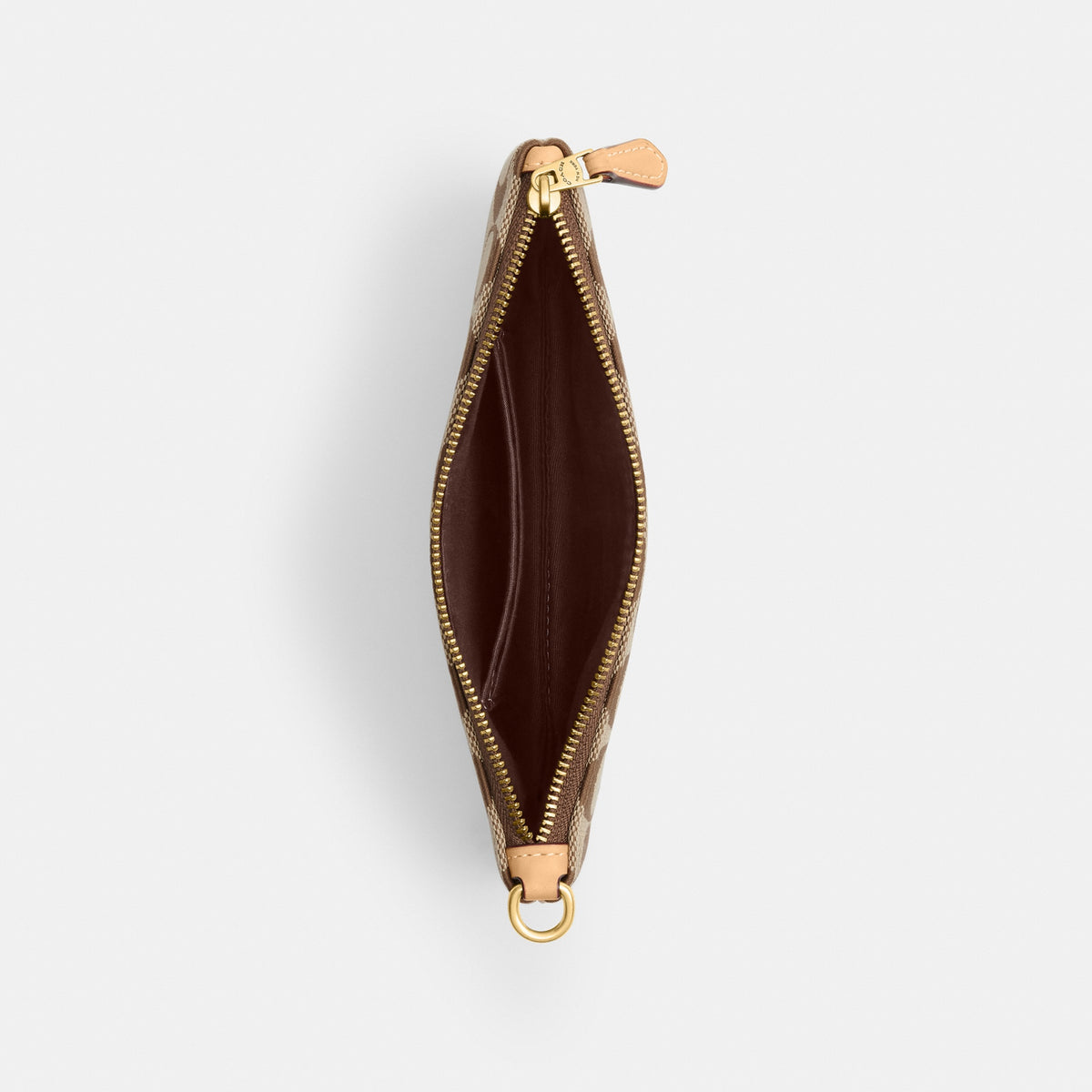 Essential Small Wristlet In Signature Jacquard